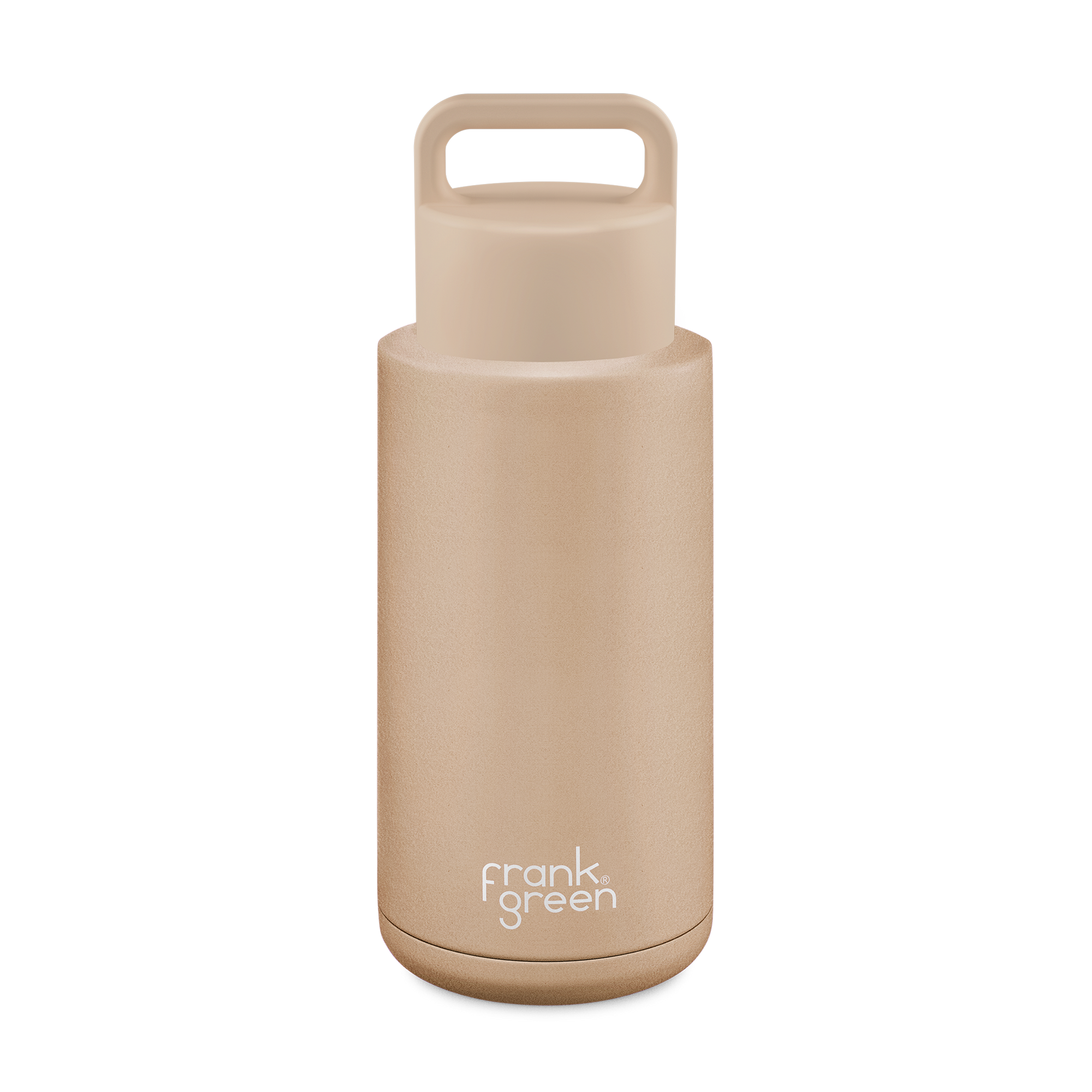 Frank Green 34oz Reusable Bottle (Grip) - Soft Stone