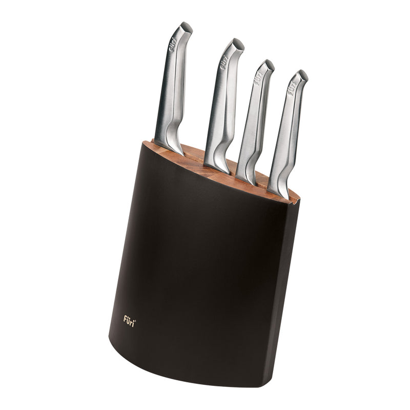 Furi Pro Angular 5-Piece Knife Block Set