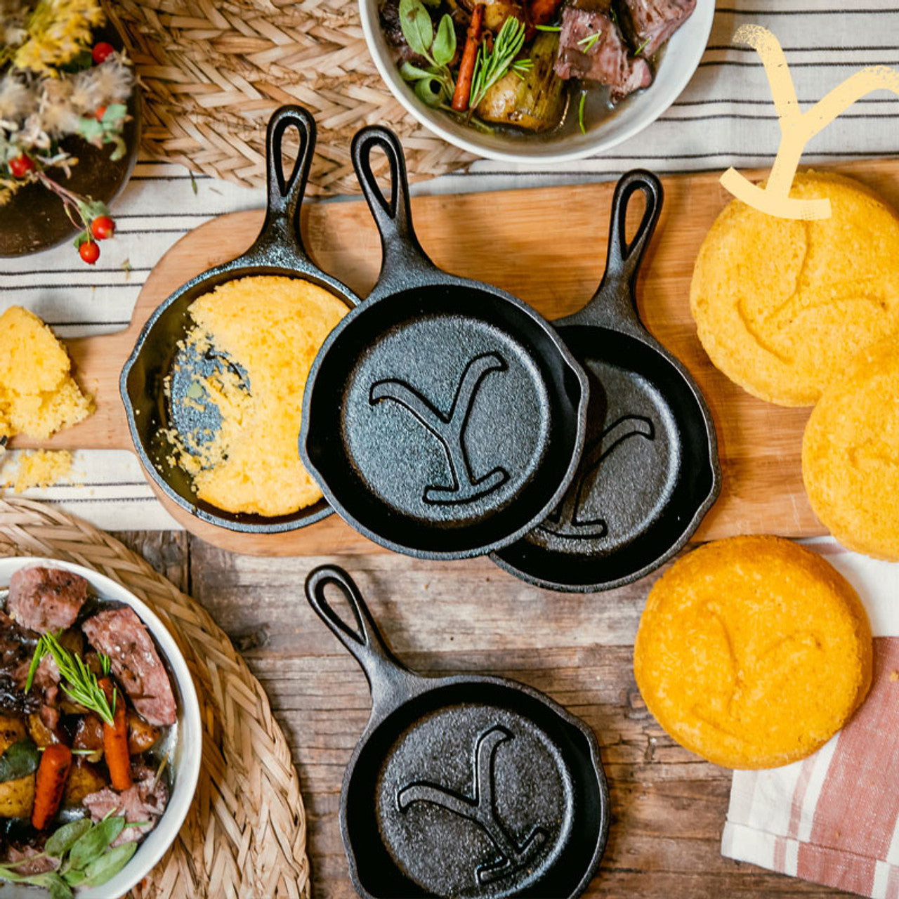 Lodge Yellowstone Cast Iron Skillet 13cm