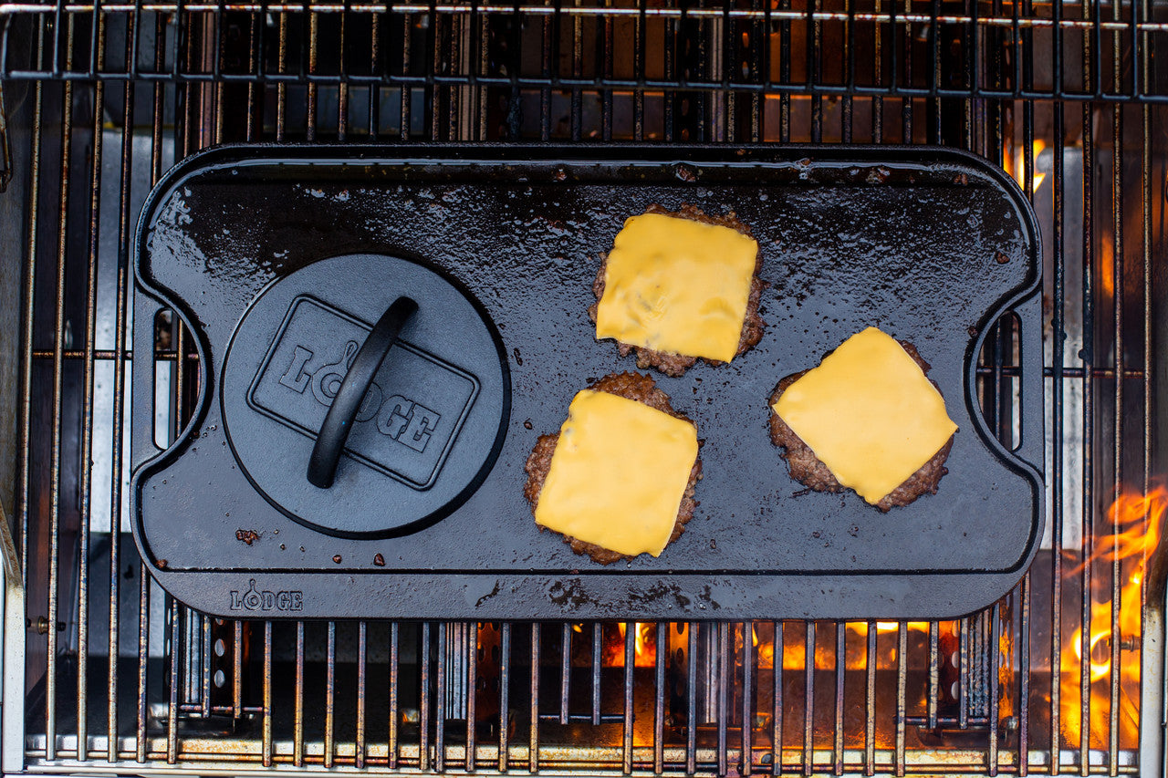 Lodge Cast Iron Burger Press 6.25in/16cm