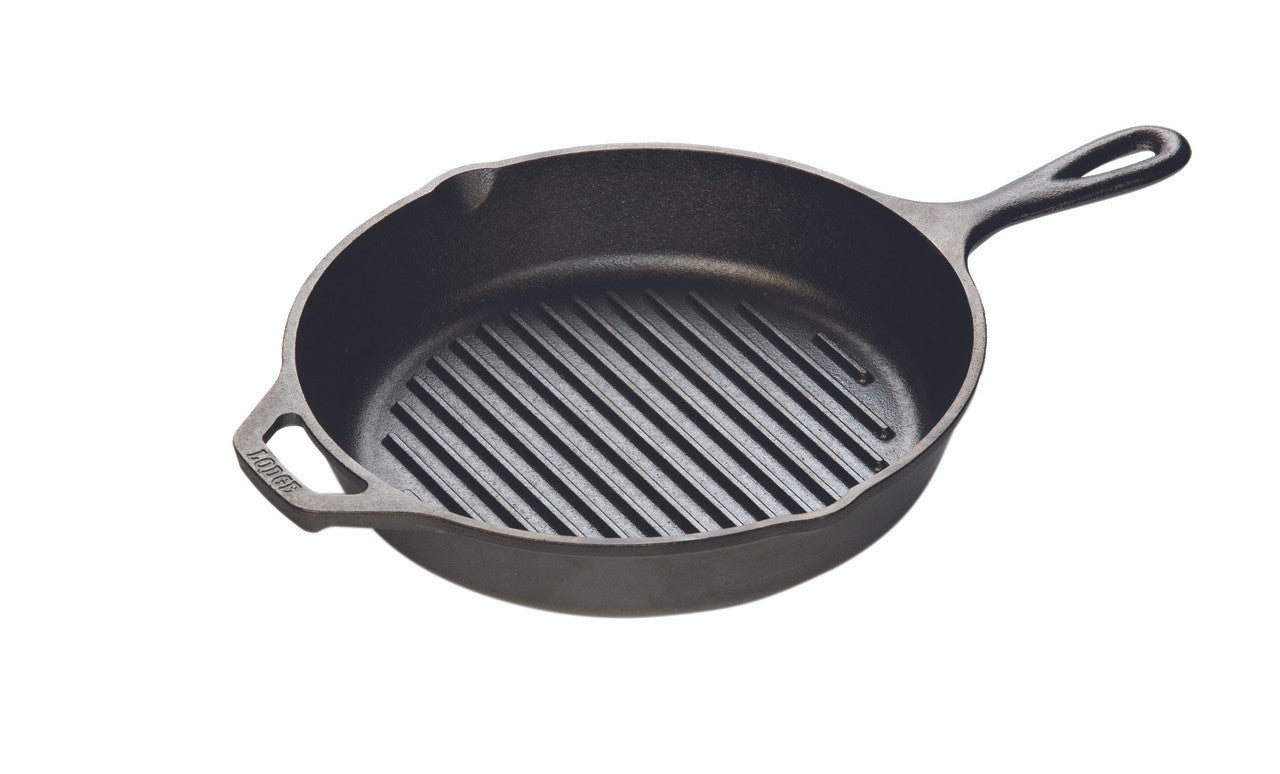 Lodge Cast Iron Grill Pan 10.25in/26cm