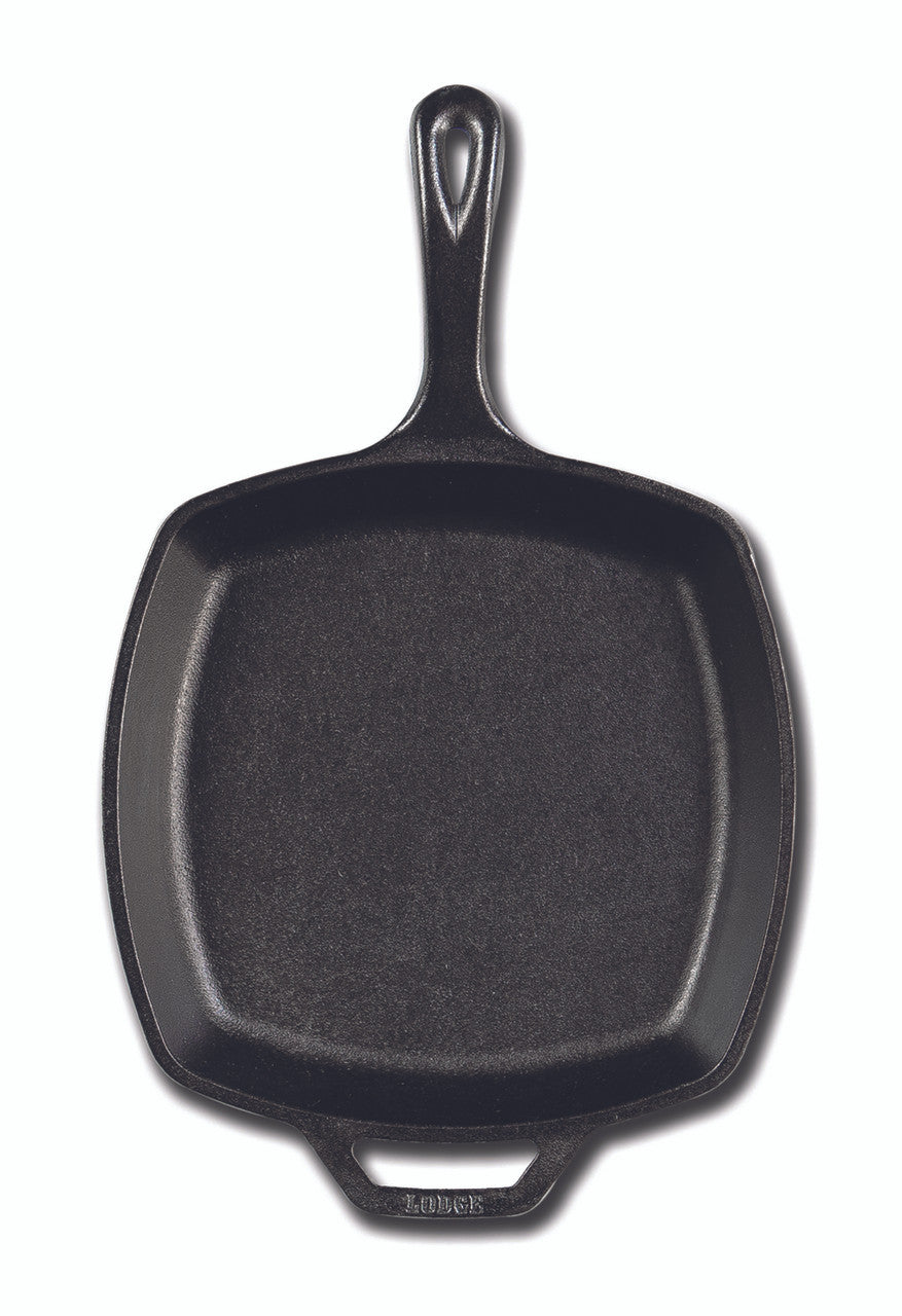 Lodge Square Cast Iron Skillet 10.25in/26cm