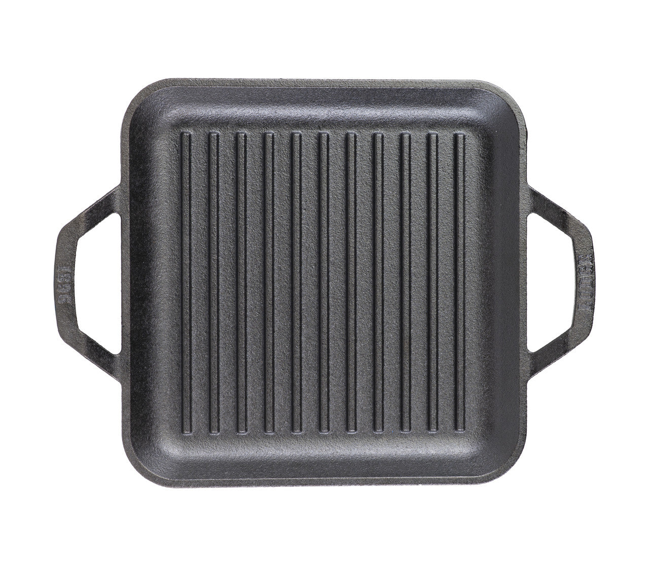 Lodge Chef Collection Square Cast Iron Grill Pan 11in/28cm