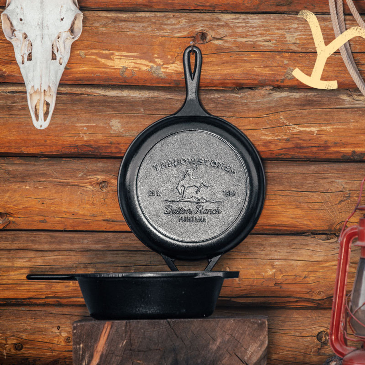 Lodge Yellowstone Cast Iron Combo Cooker 3L