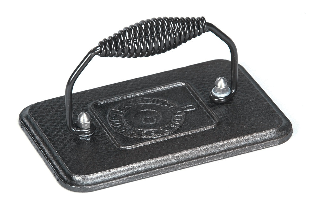 Lodge Rectangular Cast Iron Grill Press