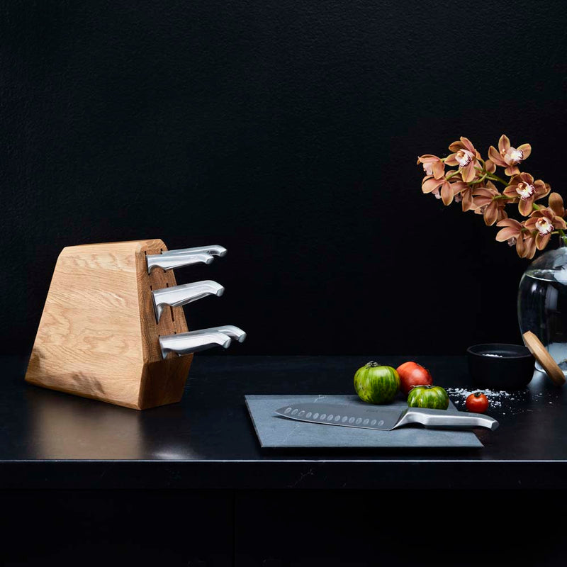 Furi Pro Duo Angled 7-Piece Knife Block Set