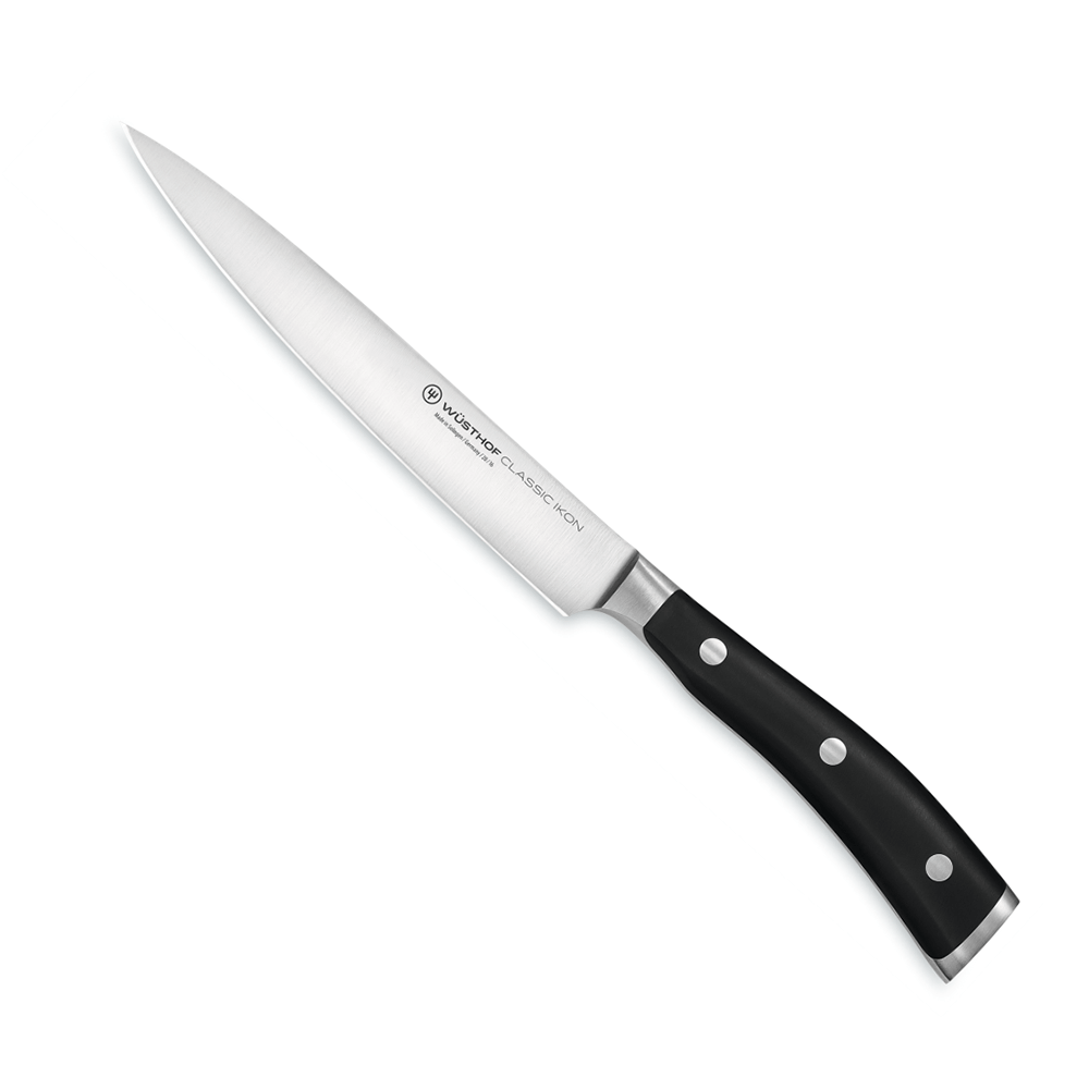 Wusthof Classic Ikon Black Fillet Knife - 16cm