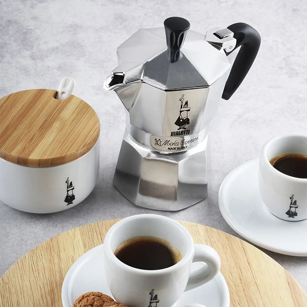 Bialetti Moka Express 2 Cup (90 ml) Stovetop Coffee Maker