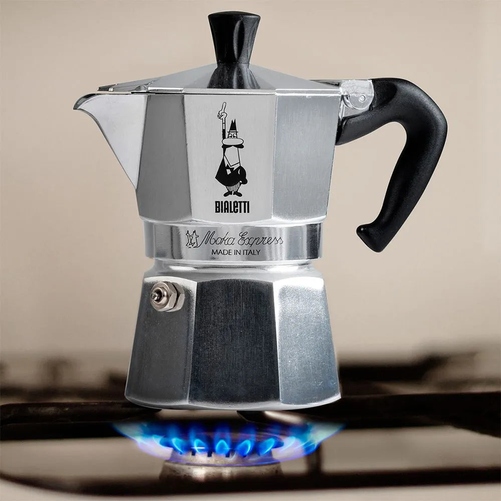 Bialetti Moka Express 4 Cup (185 ml) Stovetop Coffee Maker