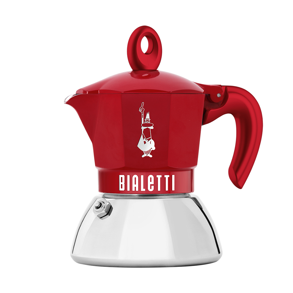 Bialetti Moka Exclusive Induction 2 Cup (90ml) Stovetop Coffee Maker