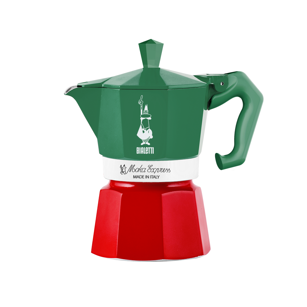 Bialetti Moka Exclusive Italia – 3 Cup (130 ml) Stovetop Coffee Maker